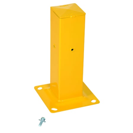 Vestil Structural Guard Rail - Tubular Post GR-STC8-DI-TP18-YL